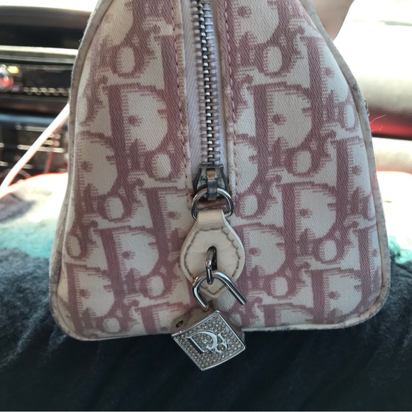 Christian DiorPlush pink Girly Boston purse - Picture 3 of 5